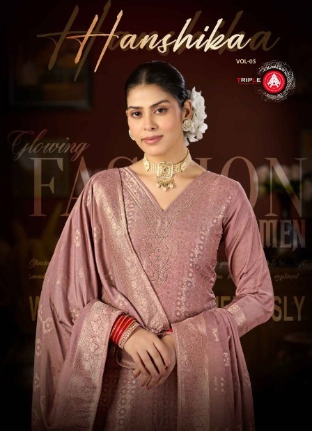 Hanshika Vol 5 Light By Triple Aaa Musleen Wedding Salwar Suits Suppliers In India